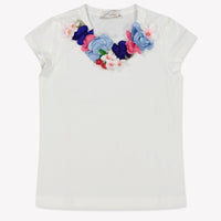 Monnalisa Kids Girls  T-Shirt White