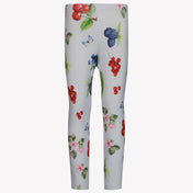 MonnaLisa Kinder Meisjes Legging In Licht Blauw