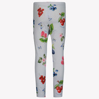Monnalisa Kids Girls  Legggs Light Blue