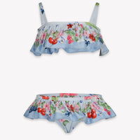MonnaLisa Kinder Meisjes Zwemkleding in Licht Blauw