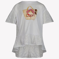 Monnalisa Kids Girls  T-Shirt White