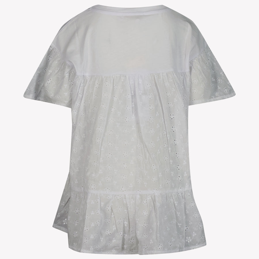 Monnalisa Kids Girls  T-Shirt White