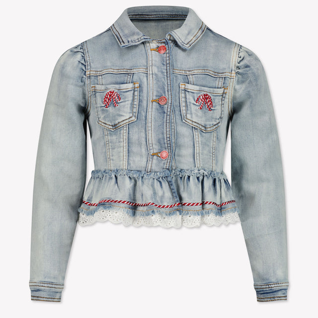 MonnaLisa Kids Girls Jackets In Jeans