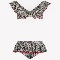 MonnaLisa Kinder Meisjes Zwemkleding in Panter