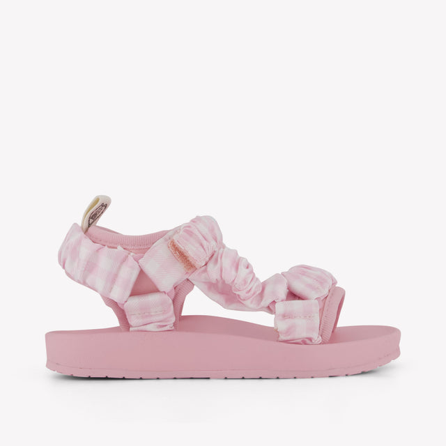 MonnaLisa Girls Sandals In Light Pink