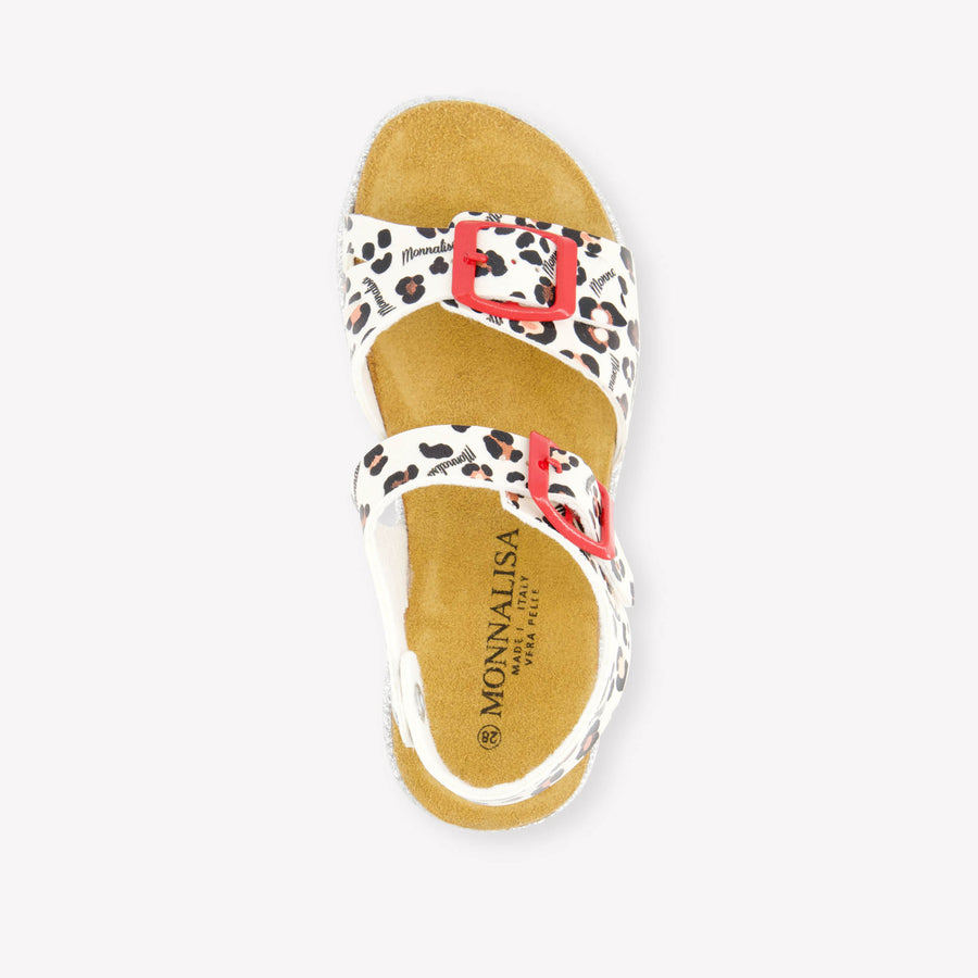 MonnaLisa Girls Sandals in White