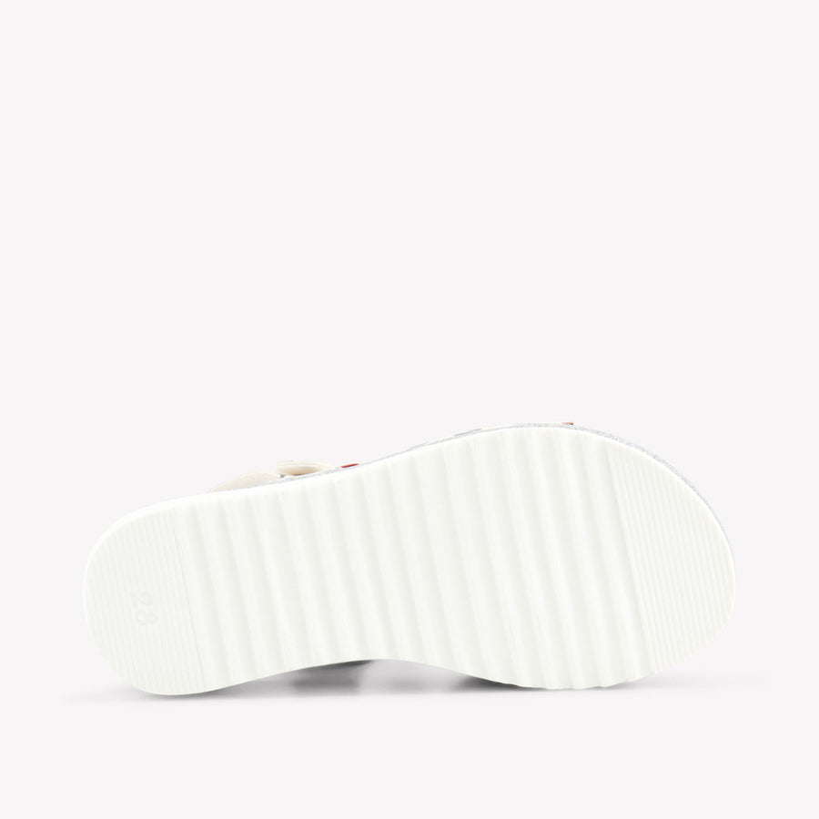 MonnaLisa Girls Sandals in White