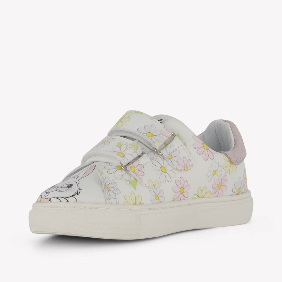 MonnaLisa Meisjes Sneakers In Wit