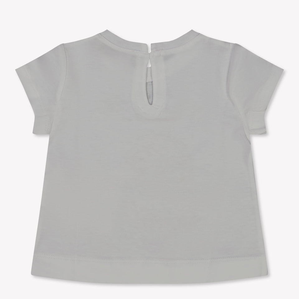 MonnaLisa Baby Girls T-Shirt in White