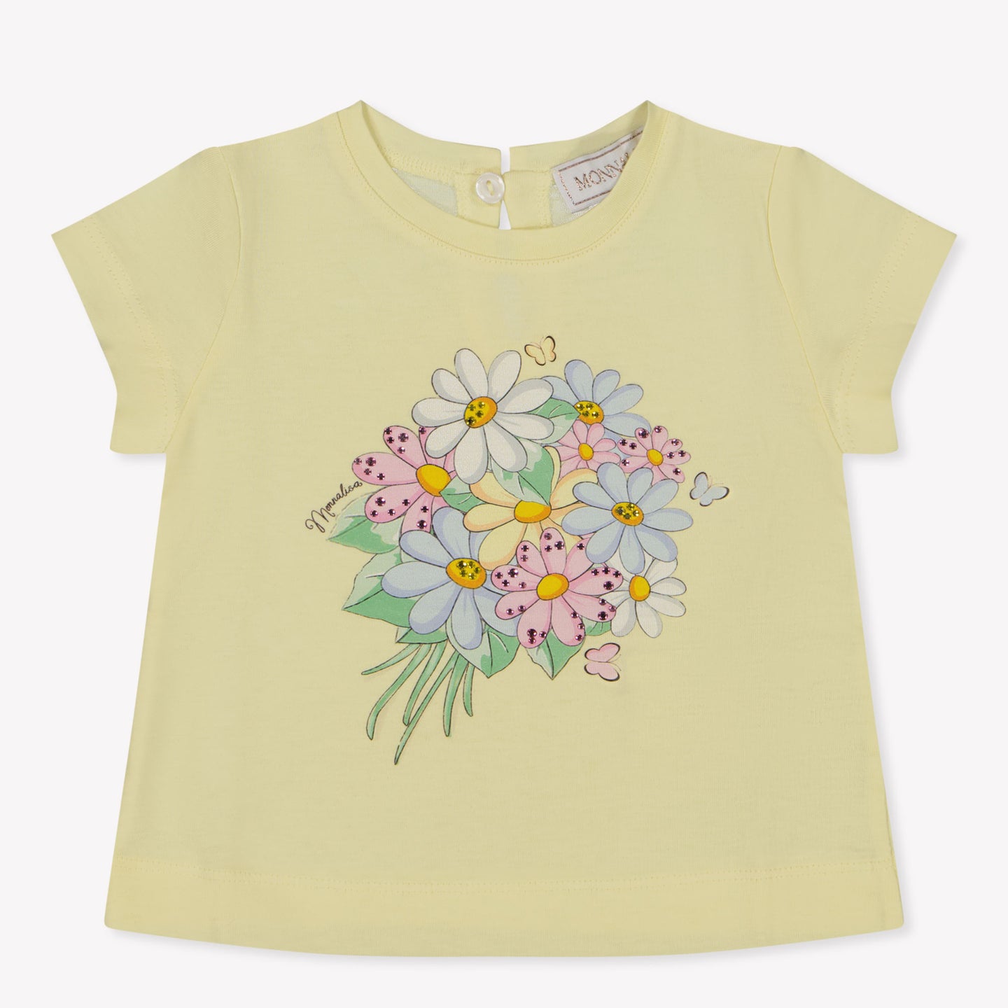 MonnaLisa Baby Girls T-Shirt in Yellow