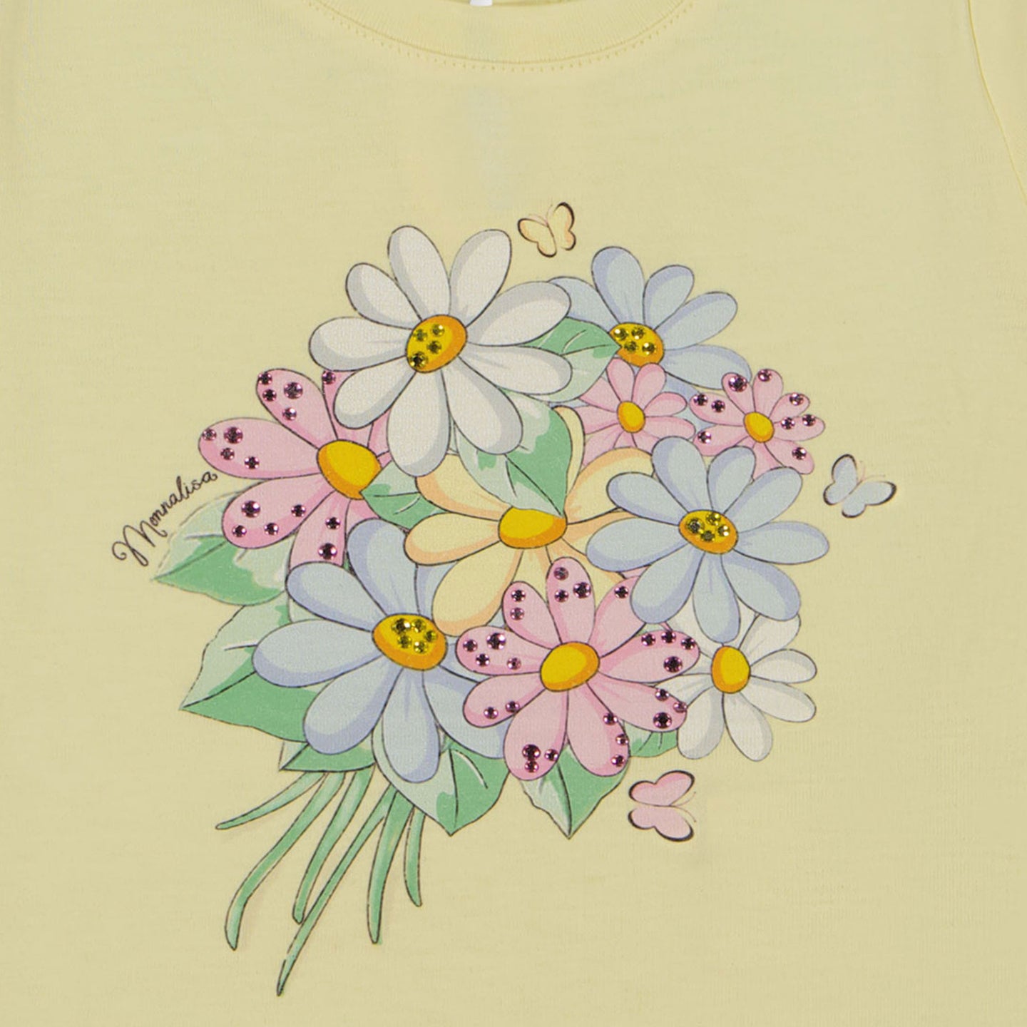 MonnaLisa Baby Girls T-Shirt in Yellow