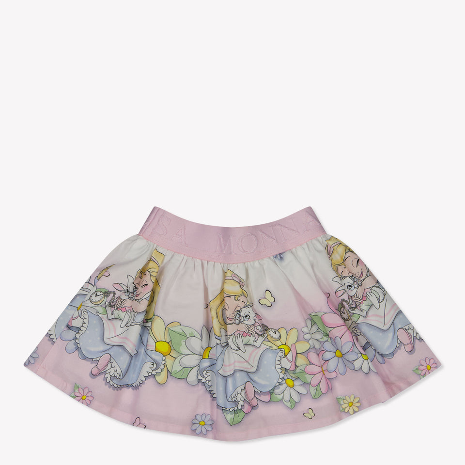 MonnaLisa Baby Girls Skirt in Light Pink