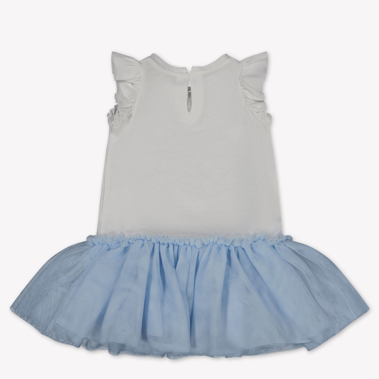 MonnaLisa Baby Meisjes Jurk in Wit