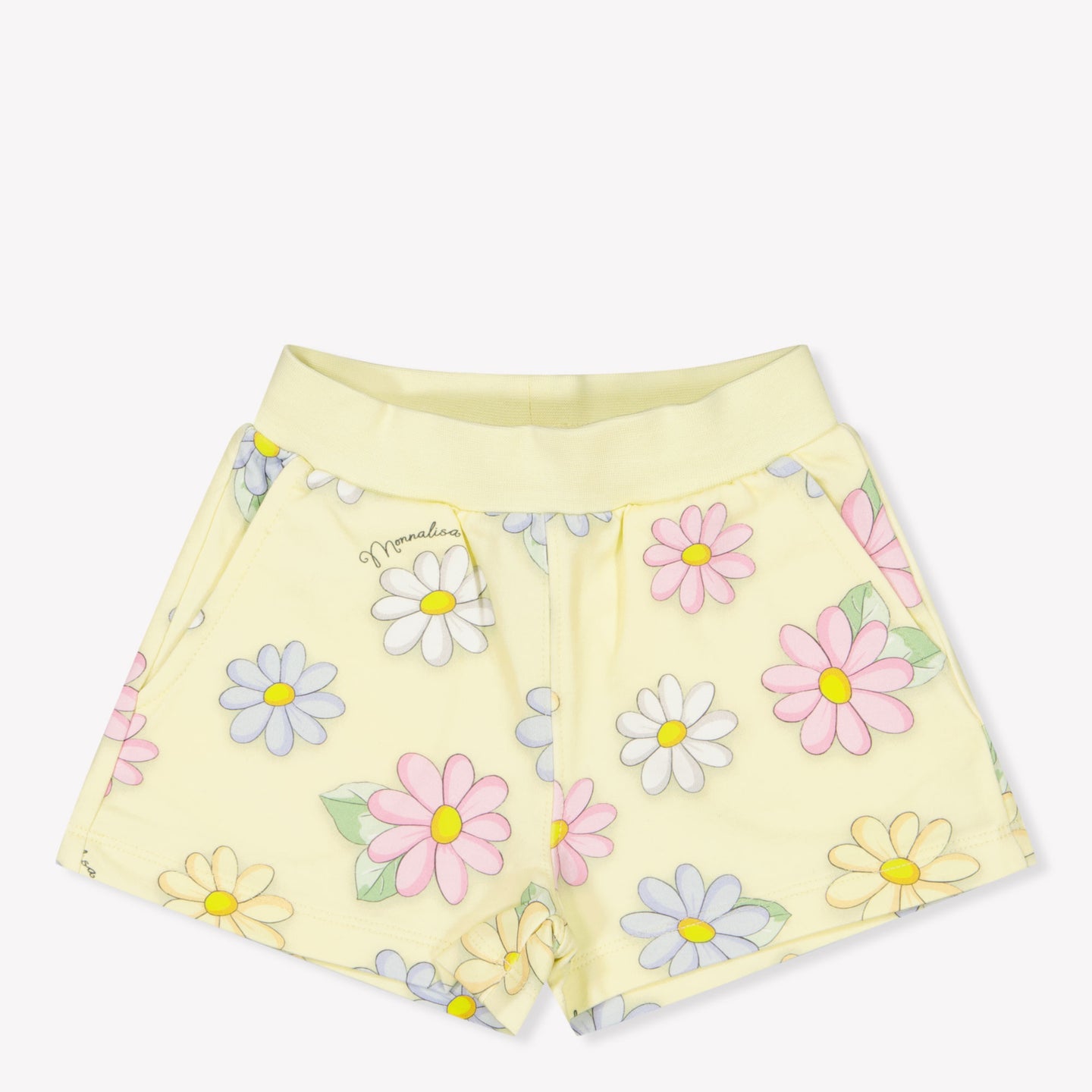 MonnaLisa Baby Meisjes Shorts In Geel