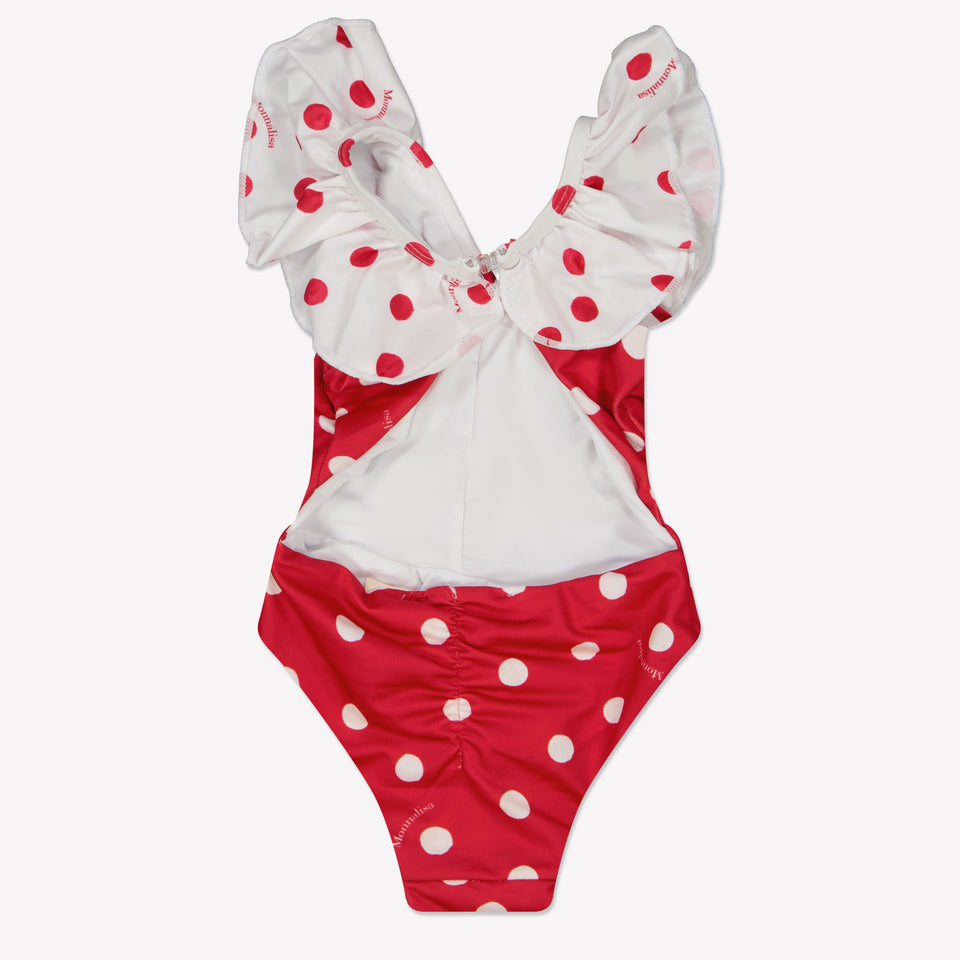 MonnaLisa Baby Meisjes Zwemkleding In Rood