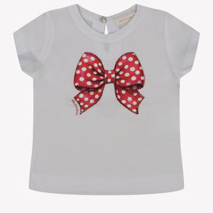 Monnalisa Baby Girls T-Shirt  White