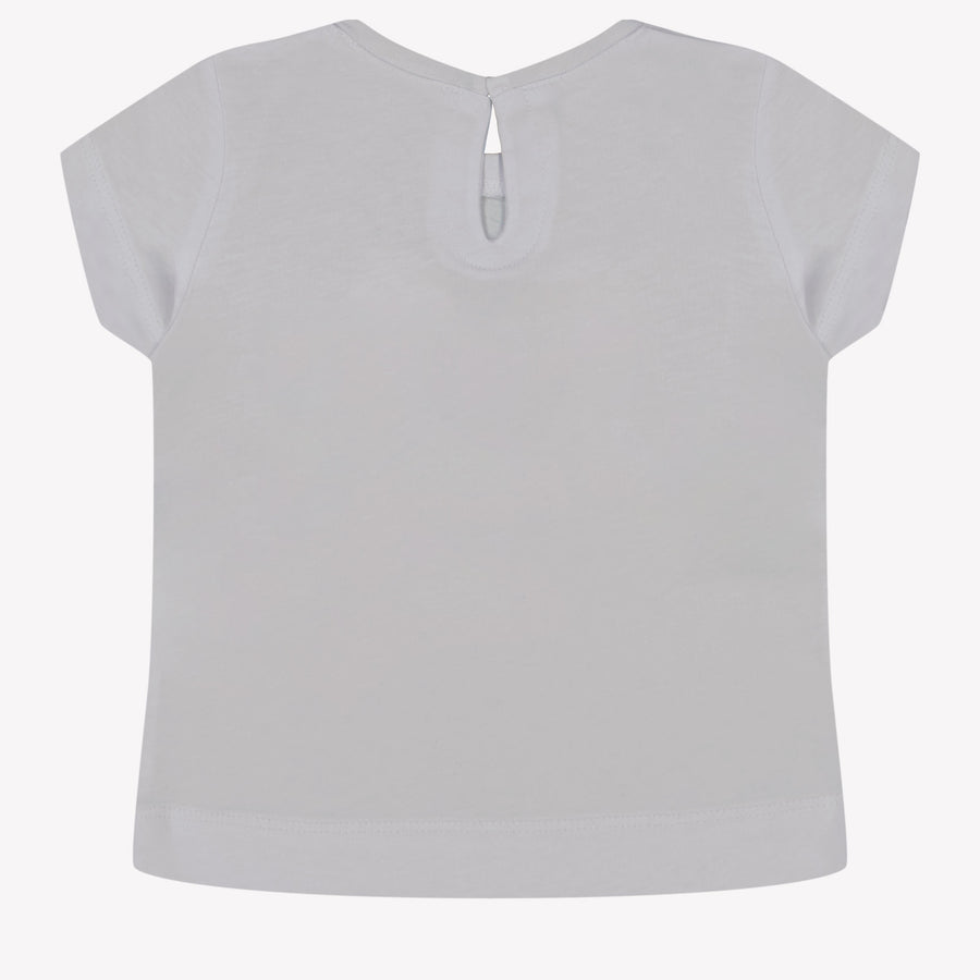 Monnalisa Baby Girls T-Shirt  White