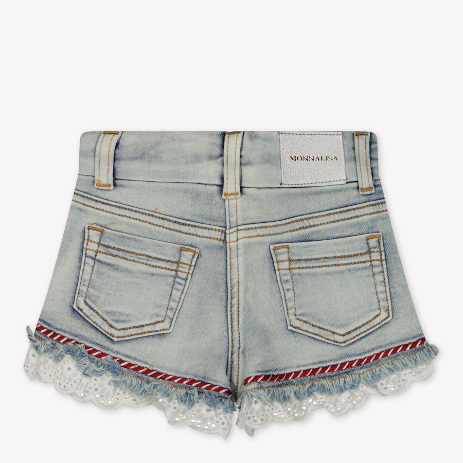 Monnalisa Baby Girls Shorts  Jeans