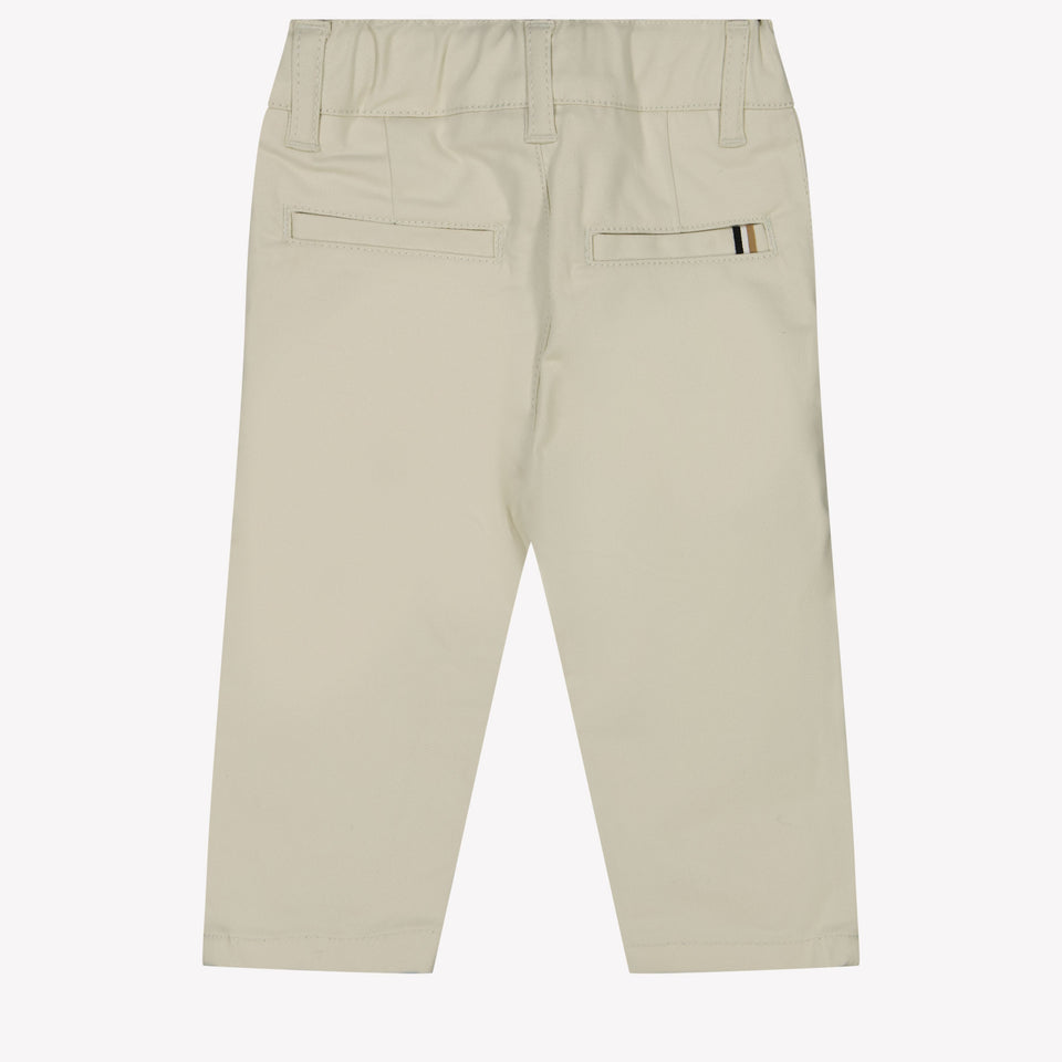 Boss Baby Boys Trousers in Light Beige