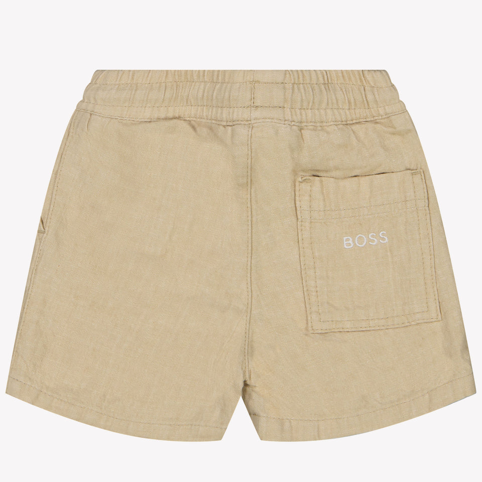 Boss Baby Boys Shorts In Beige