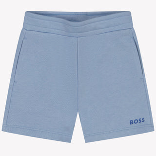 Boss Baby Jongens Shorts In Licht Blauw