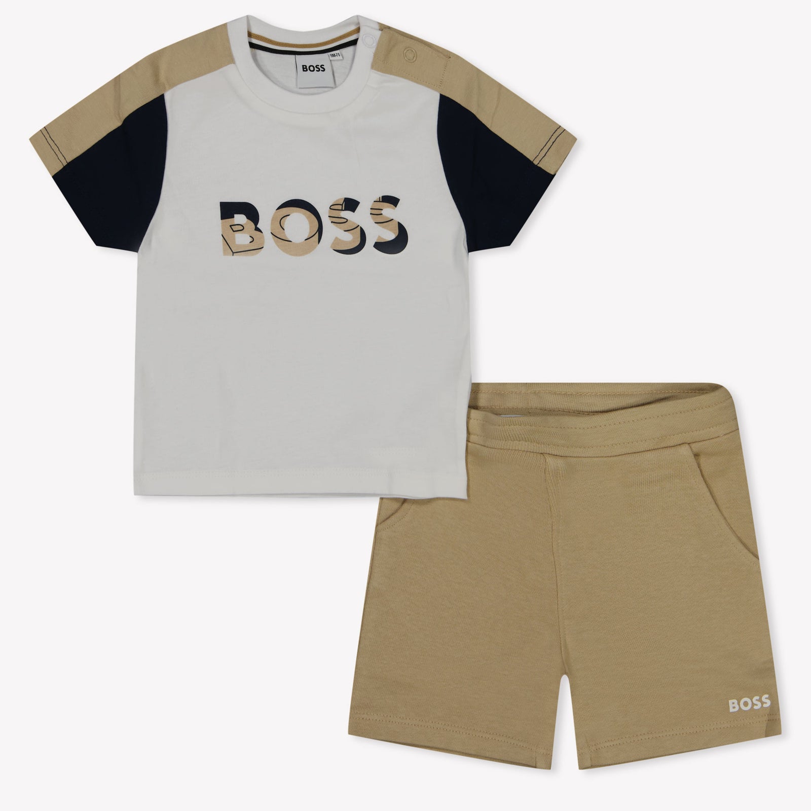 Boss Baby Jongens Setje In Beige