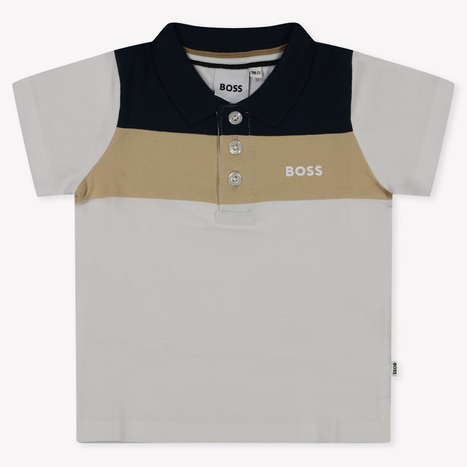 Boss Baby Jongens Polo In Wit