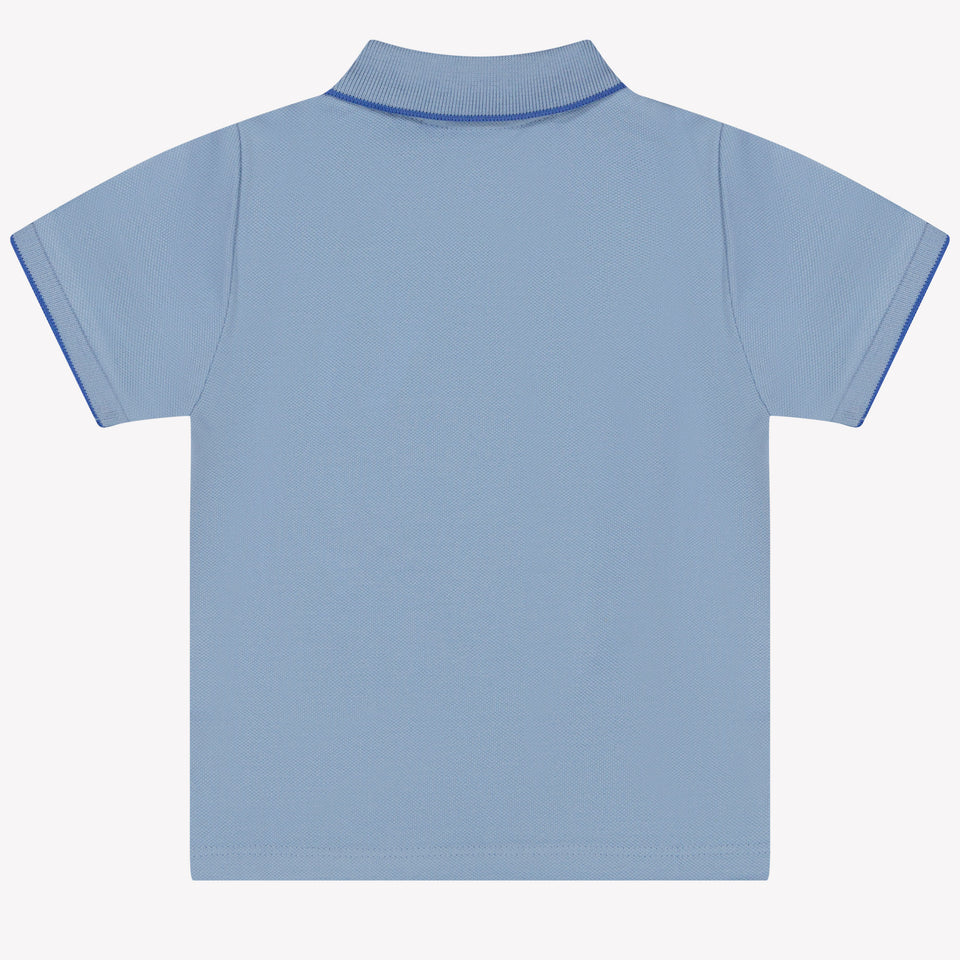 Boss Baby Jongens Polo In Licht Blauw