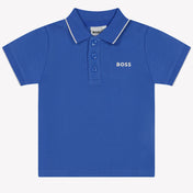 Boss Baby Jongens Polo In Blauw