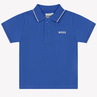 Boss Baby Jongens Polo In Blauw