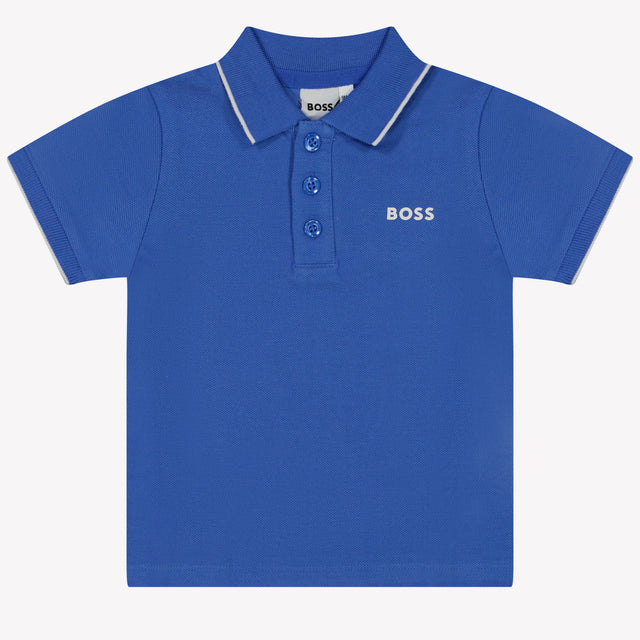 Boss Baby Jongens Polo In Blauw