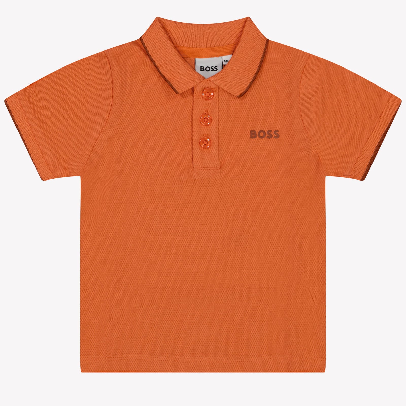 Boss Baby Jongens Polo In Zalm