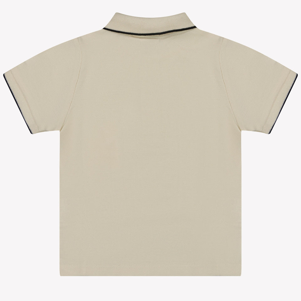 Boss Baby Jongens Polo In Licht Beige