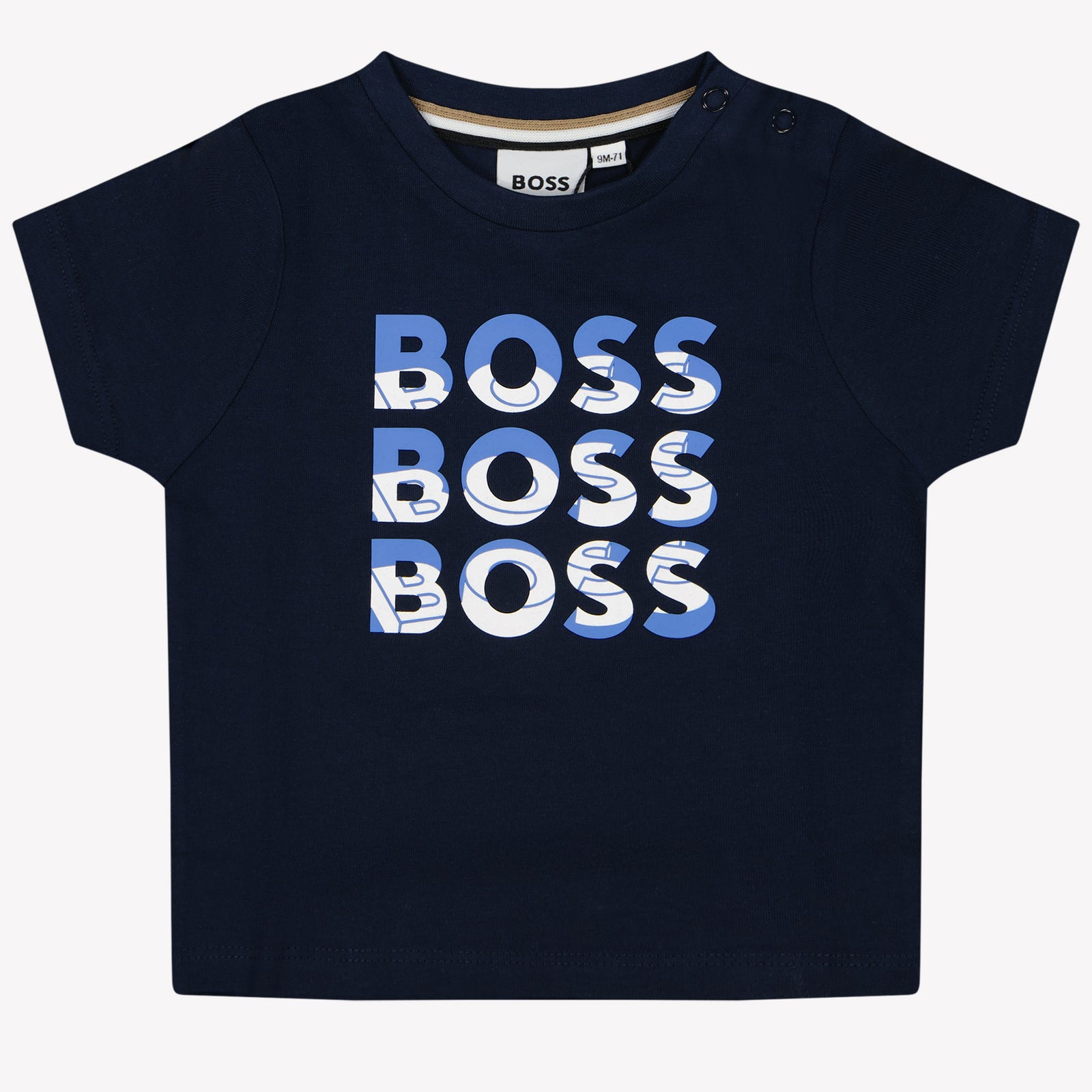 Boss Baby Jongens Shirt In Navy