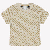 Boss Baby Boys T-Shirt in Light Beige