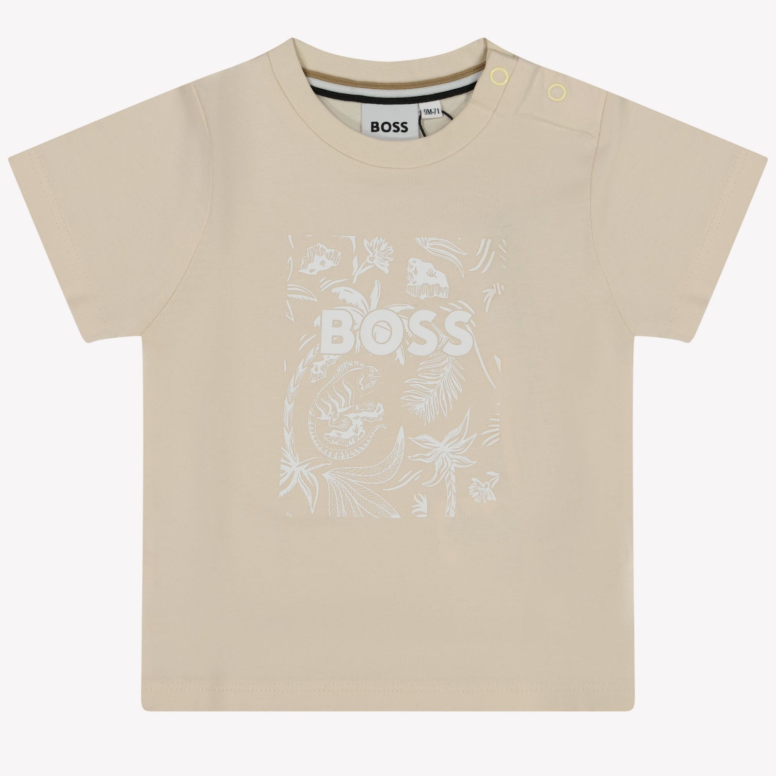 Boss Baby Jongens T-Shirt In Licht Beige