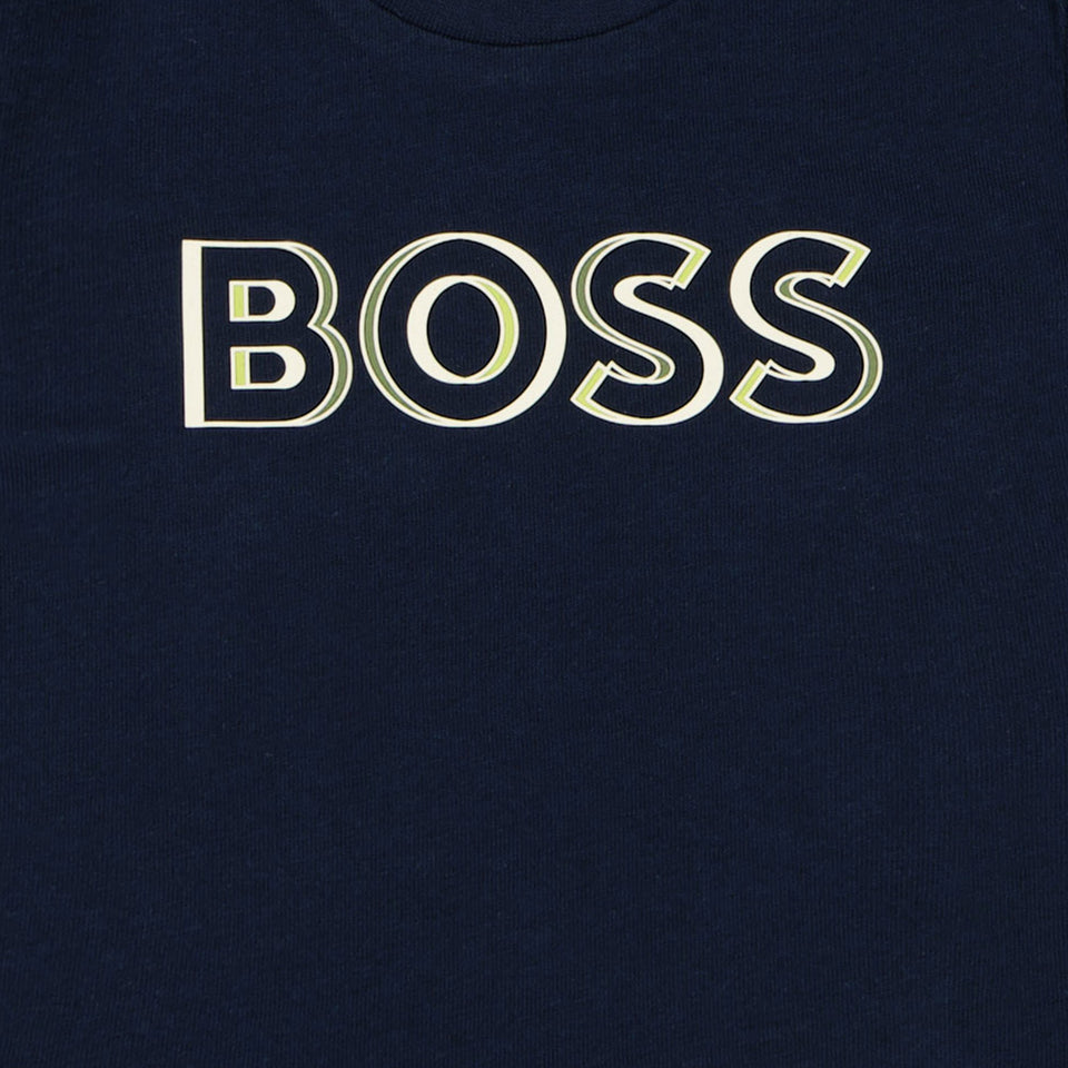 Boss Baby Boys T-Shirt in Navy