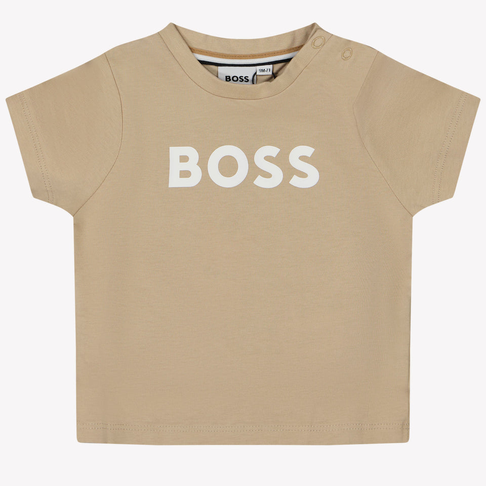 Boss Baby Boys T-Shirt in Beige