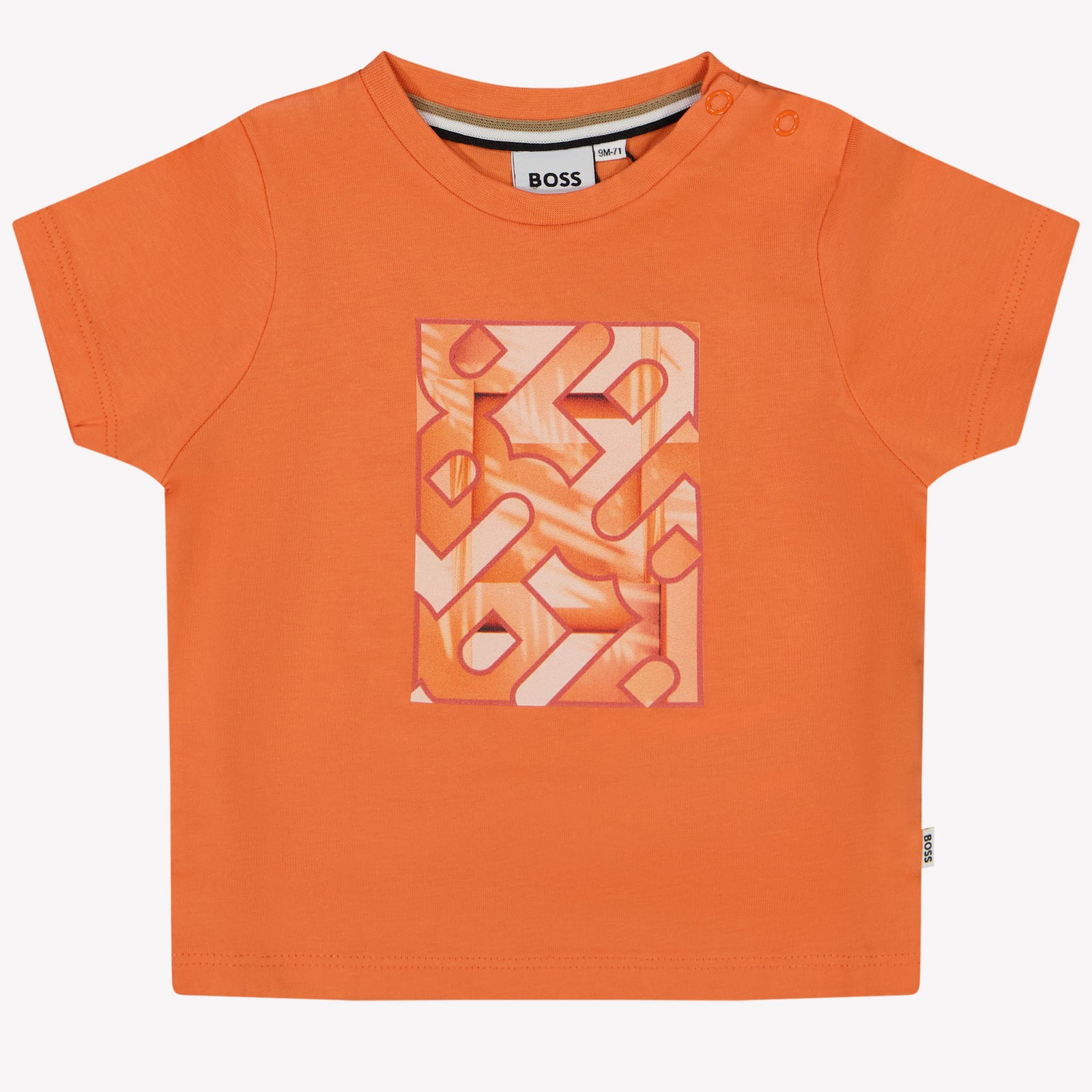 Boss Baby Boys T-Shirt in Salmon