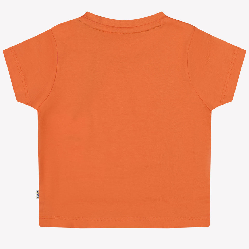 Boss Baby Boys T-Shirt in Salmon