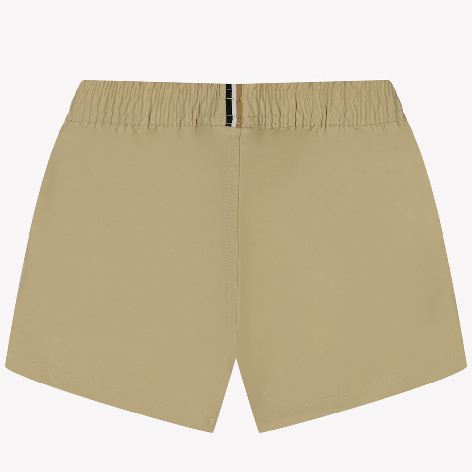 Boss Baby Boys Swimwear In Beige