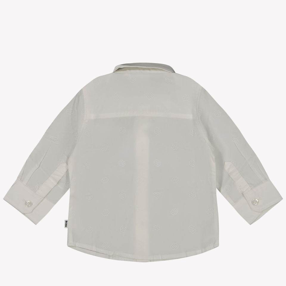 Boss Baby Boys Blouse in White