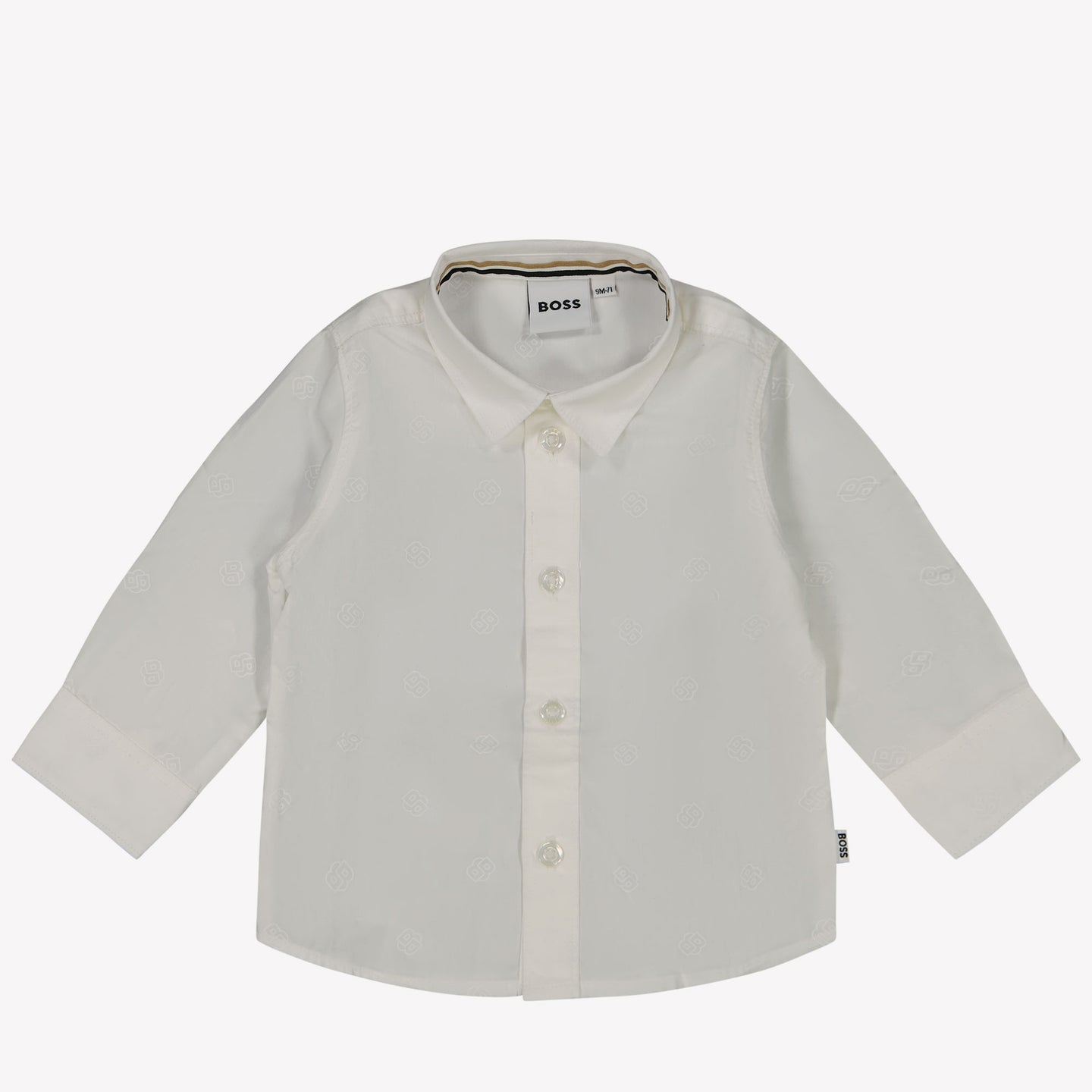 Boss Baby Jongens Blouse In Wit