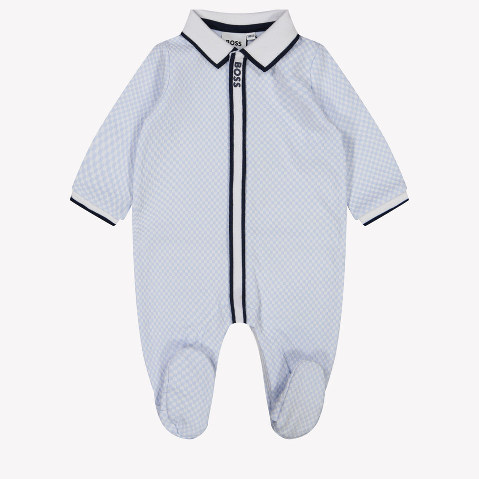 Boss Baby Boys Playsuit In Light Blue