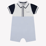 Boss Baby Boys Playsuit In Light Blue