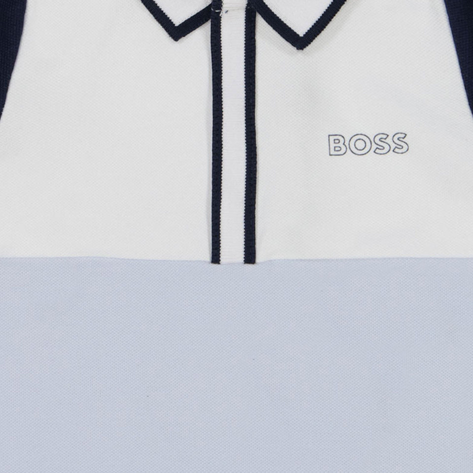 Boss Baby Boys Playsuit In Light Blue