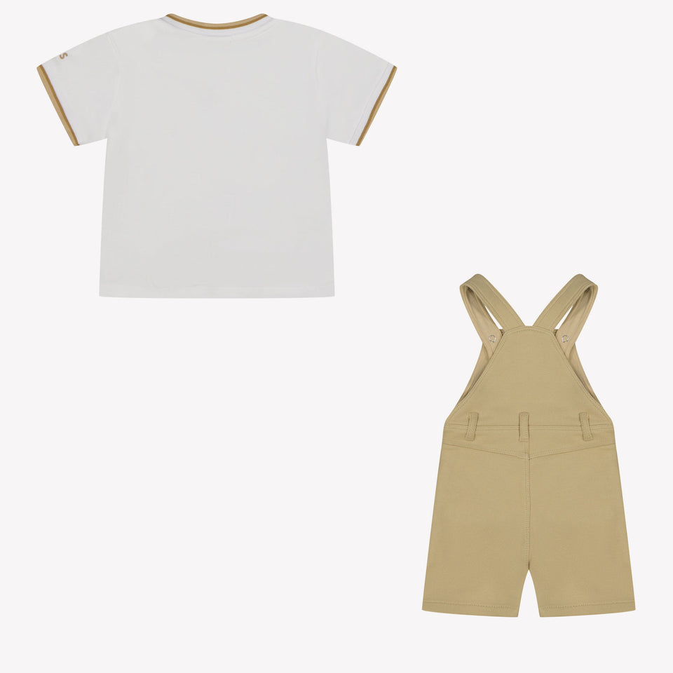 Boss Baby Boys Set in Light Beige