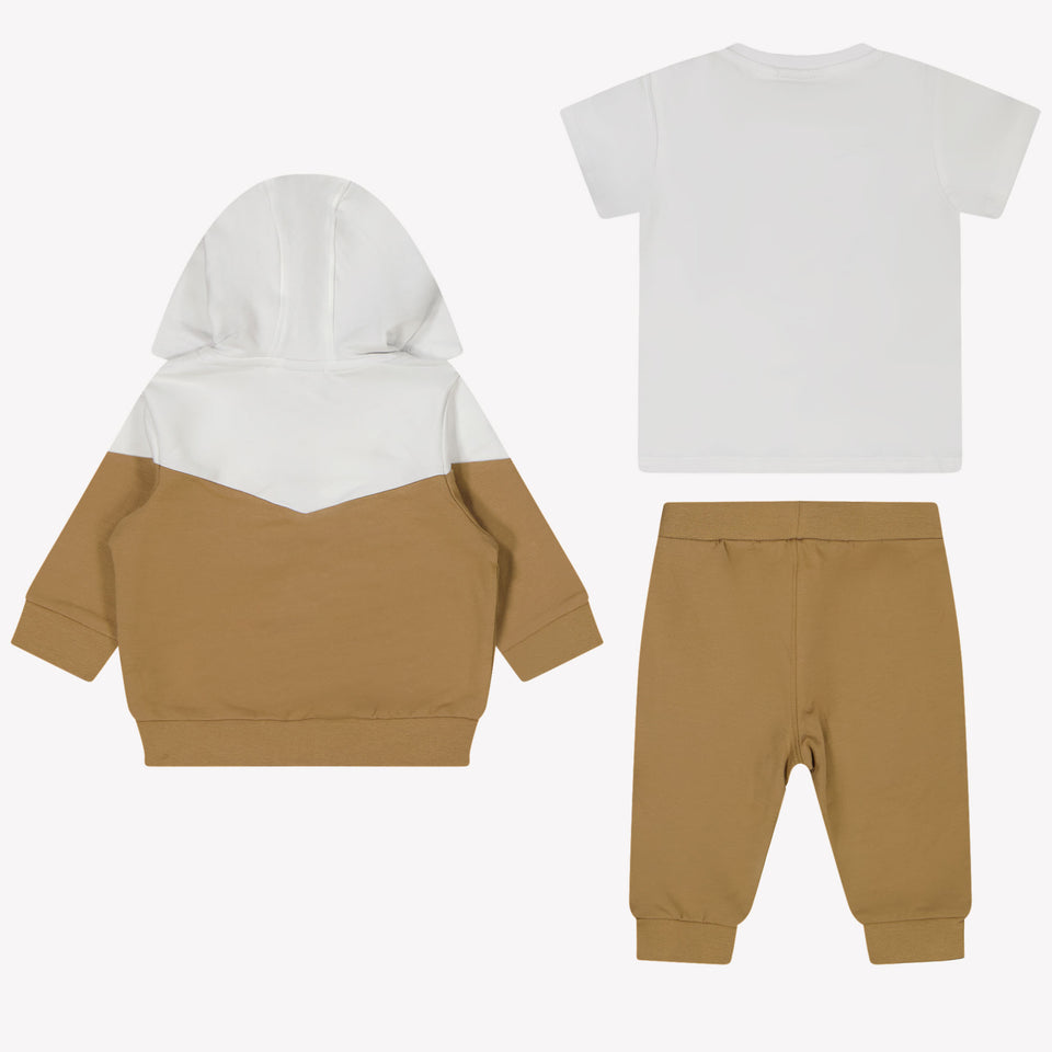 Boss Baby Jongens Joggingpak In Beige