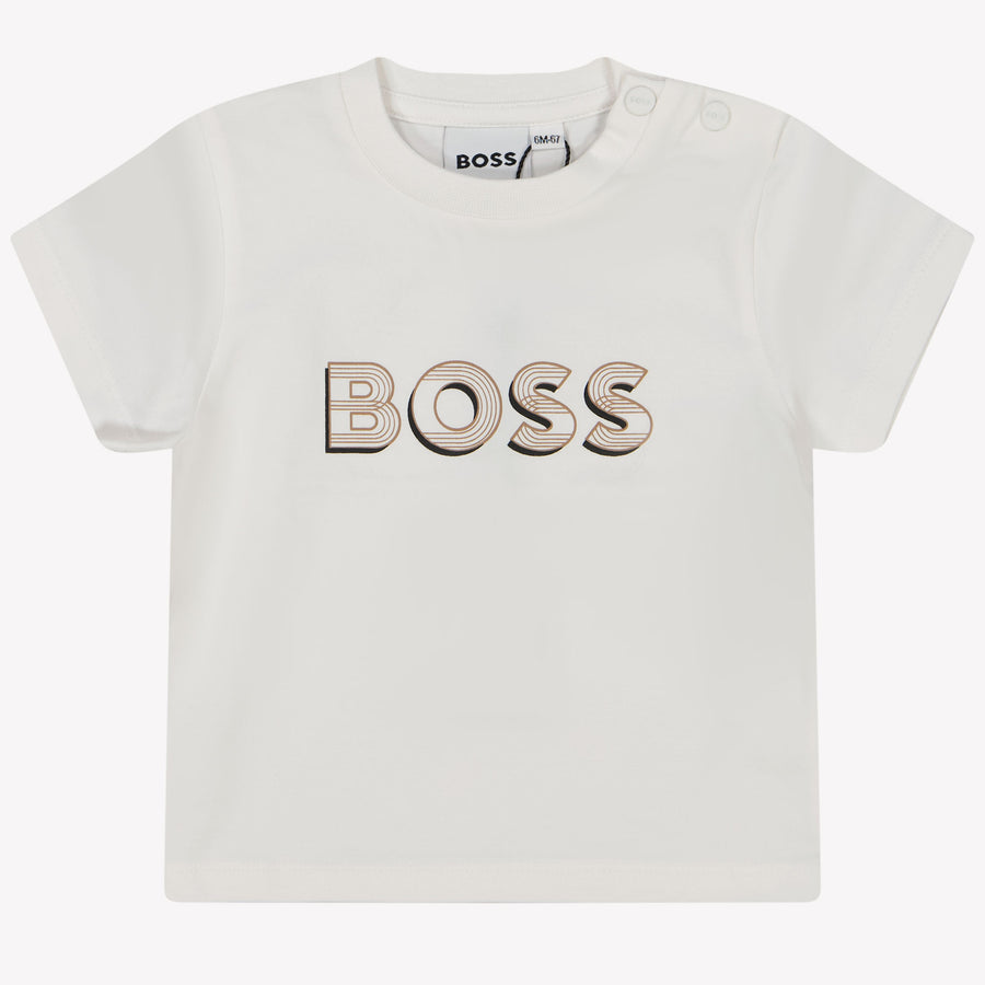 Boss Baby Boys T-Shirt  White
