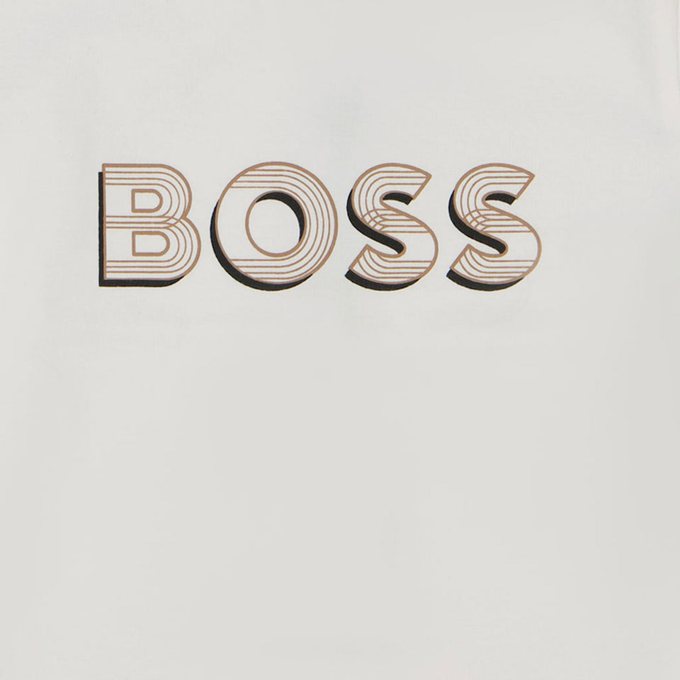 Boss Baby Jongens T-Shirt In Wit